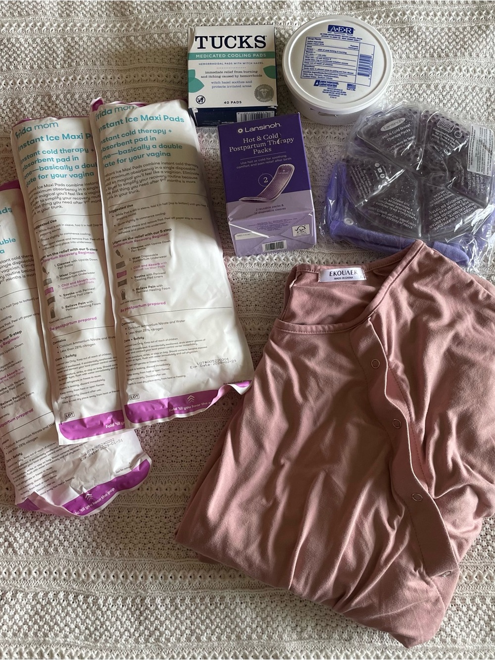 Postpartum care bundle
